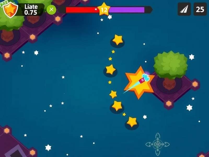 Starfruit Striker Gameplay Screenshot